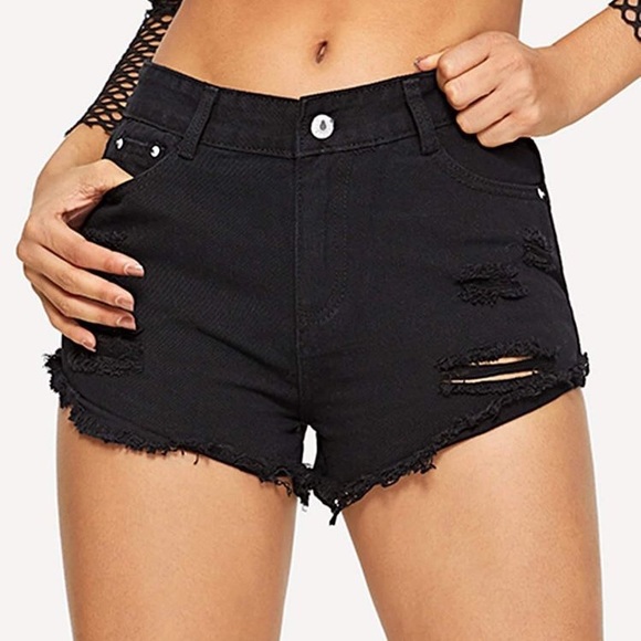 Levi's Pants - Levi’s 28 high rise skinny deconstructed shorts